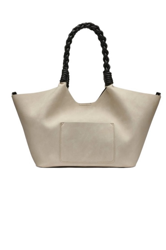 DKNY PAULA TOTE HANDBAG R53AME48 ΤΣΑΝΤΑ ΓΥΝΑΙΚΕΙΑ ECRU