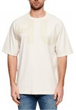HUGO BOSS JERSEY NALFTEE T-SHIRT ΜΠΛΟΥΖΑ ΑΝΔΡΙΚΗ SAND