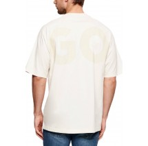 HUGO BOSS JERSEY NALFTEE T-SHIRT ΜΠΛΟΥΖΑ ΑΝΔΡΙΚΗ SAND