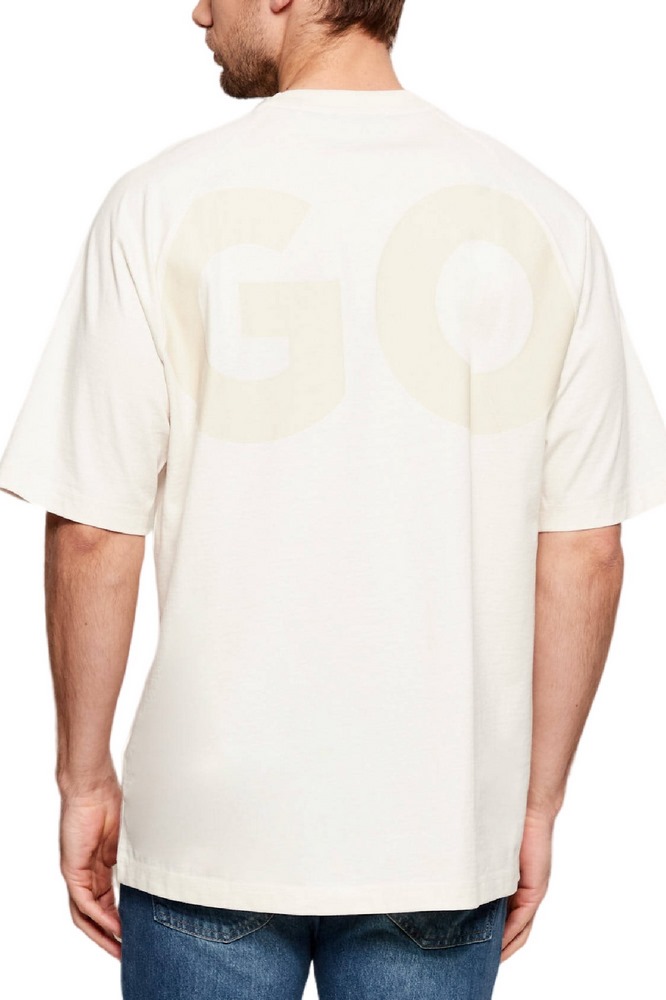 HUGO BOSS JERSEY NALFTEE T-SHIRT ΜΠΛΟΥΖΑ ΑΝΔΡΙΚΗ SAND