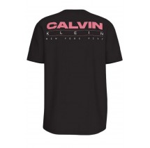 CALVIN KLEIN JEANS 20S CALVIN DISC STACK GRAPHIC T-SHIRT ΜΠΛΟΥΖΑ ΑΝΔΡΙΚΗ BLACK