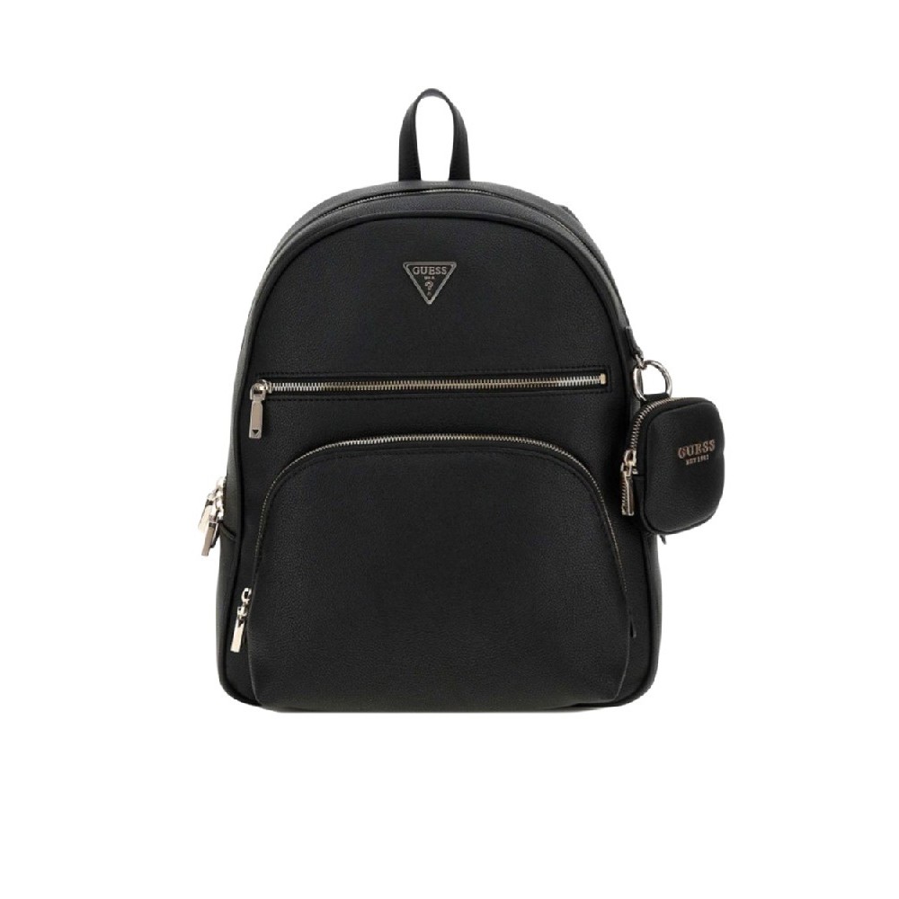 GUESS POWER PLAY II LRG TECH BCKPCK ΤΣΑΝΤΑ ΓΥΝΑΙΚΕΙΑ BLACK