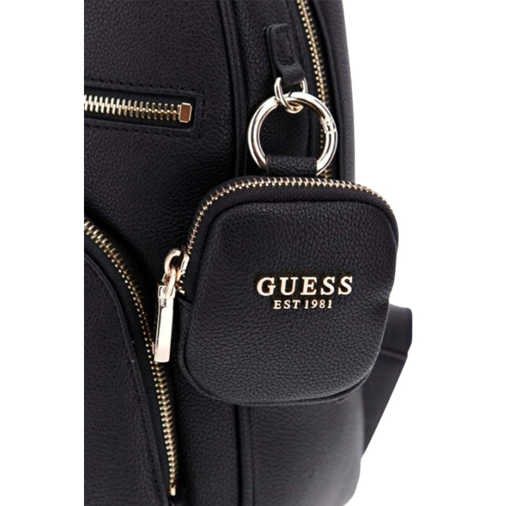 GUESS POWER PLAY II LRG TECH BCKPCK ΤΣΑΝΤΑ ΓΥΝΑΙΚΕΙΑ BLACK