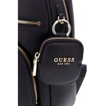 GUESS POWER PLAY II LRG TECH BCKPCK ΤΣΑΝΤΑ ΓΥΝΑΙΚΕΙΑ BLACK