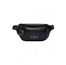 CALVIN KLEIN BOLD LOGO WEBBING WAISTBAG ΤΣΑΝΤΑ ΑΝΔΡΙΚΗ BLACK
