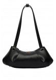 GUESS AMORETTE SHOULDER SATCHEL ΤΣΑΝΤΑ ΓΥΝΑΙΚΕΙΑ BLACK