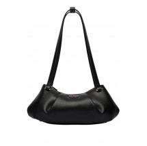 GUESS AMORETTE SHOULDER SATCHEL ΤΣΑΝΤΑ ΓΥΝΑΙΚΕΙΑ BLACK