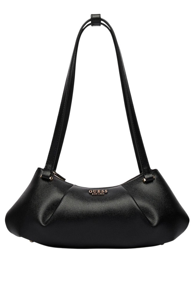 GUESS AMORETTE SHOULDER SATCHEL ΤΣΑΝΤΑ ΓΥΝΑΙΚΕΙΑ BLACK