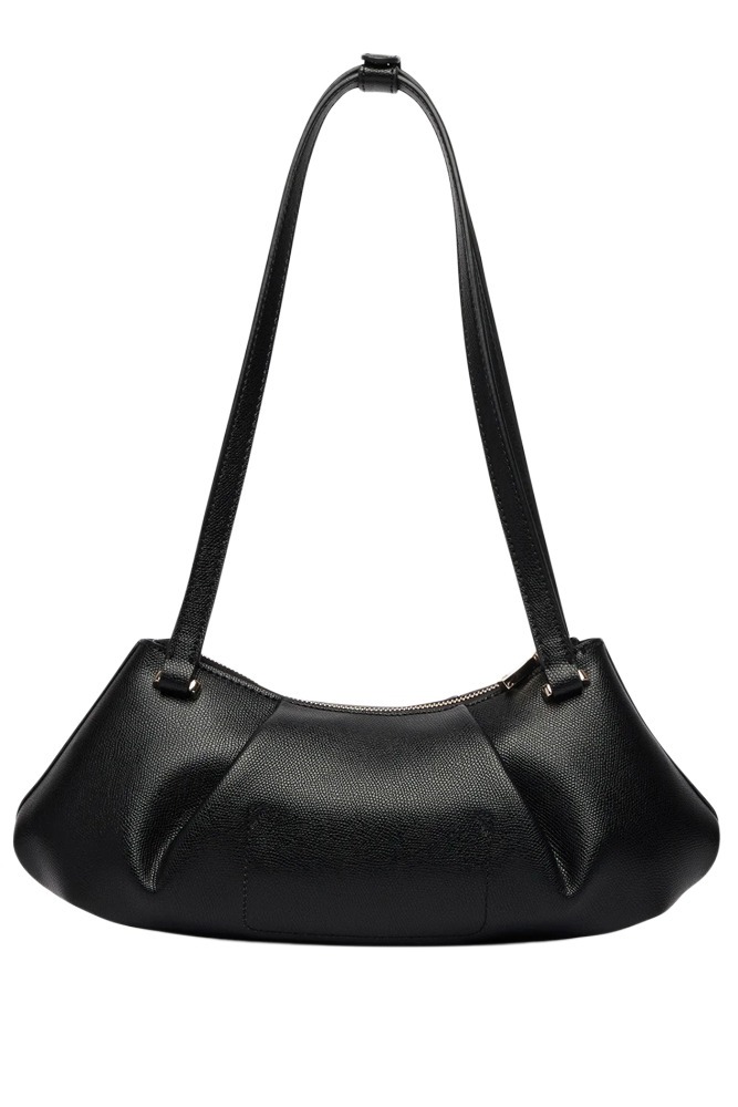 GUESS AMORETTE SHOULDER SATCHEL ΤΣΑΝΤΑ ΓΥΝΑΙΚΕΙΑ BLACK