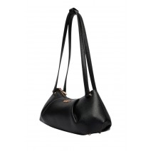 GUESS AMORETTE SHOULDER SATCHEL ΤΣΑΝΤΑ ΓΥΝΑΙΚΕΙΑ BLACK