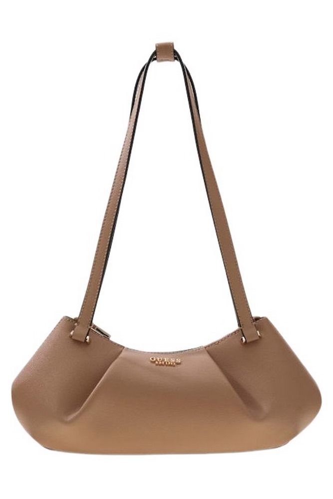 GUESS AMORETTE SHOULDER SATCHEL ΤΣΑΝΤΑ ΓΥΝΑΙΚΕΙΑ BEIGE