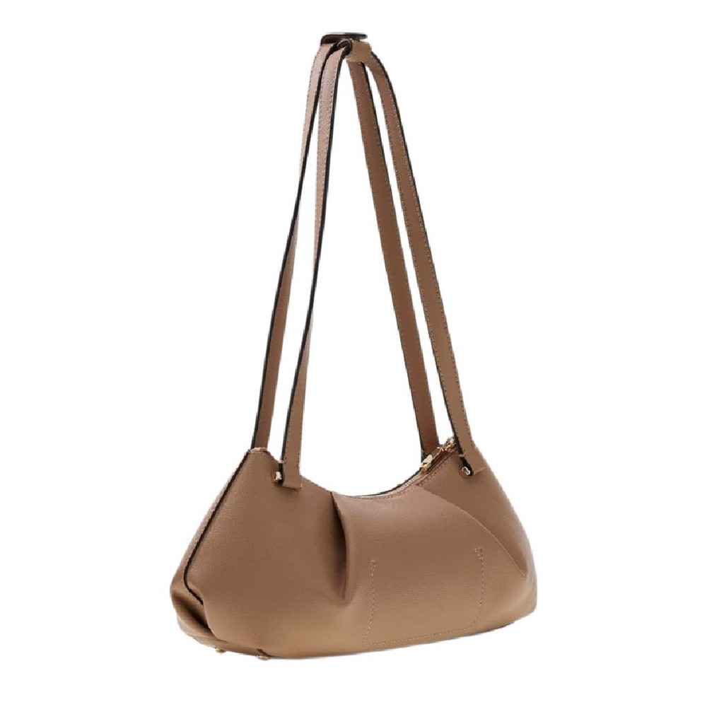GUESS AMORETTE SHOULDER SATCHEL ΤΣΑΝΤΑ ΓΥΝΑΙΚΕΙΑ BEIGE