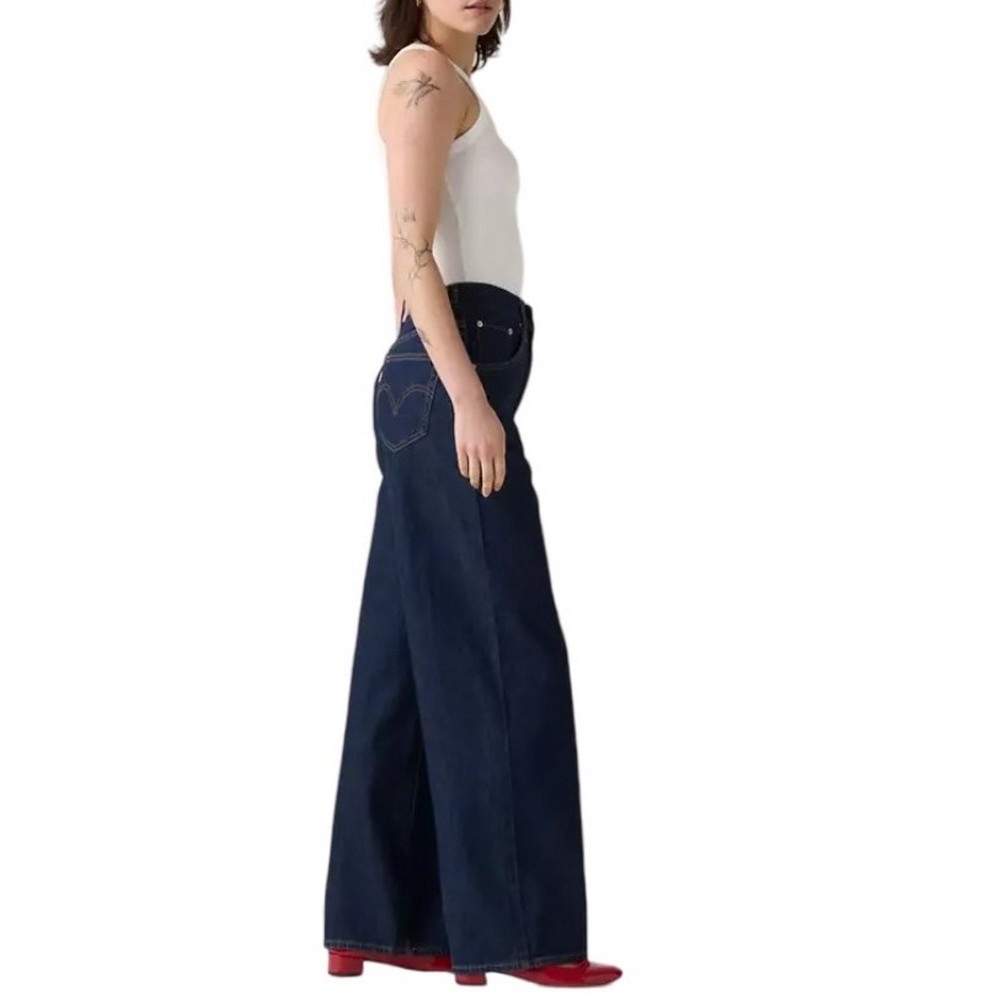 LEVIS CINCH BAGGY JEANS FLAT FINISH ΠΑΝΤΕΛΟΝΙ ΤΖΙΝ ΓΥΝΑΙΚΕΙΟ DARK INDIGO