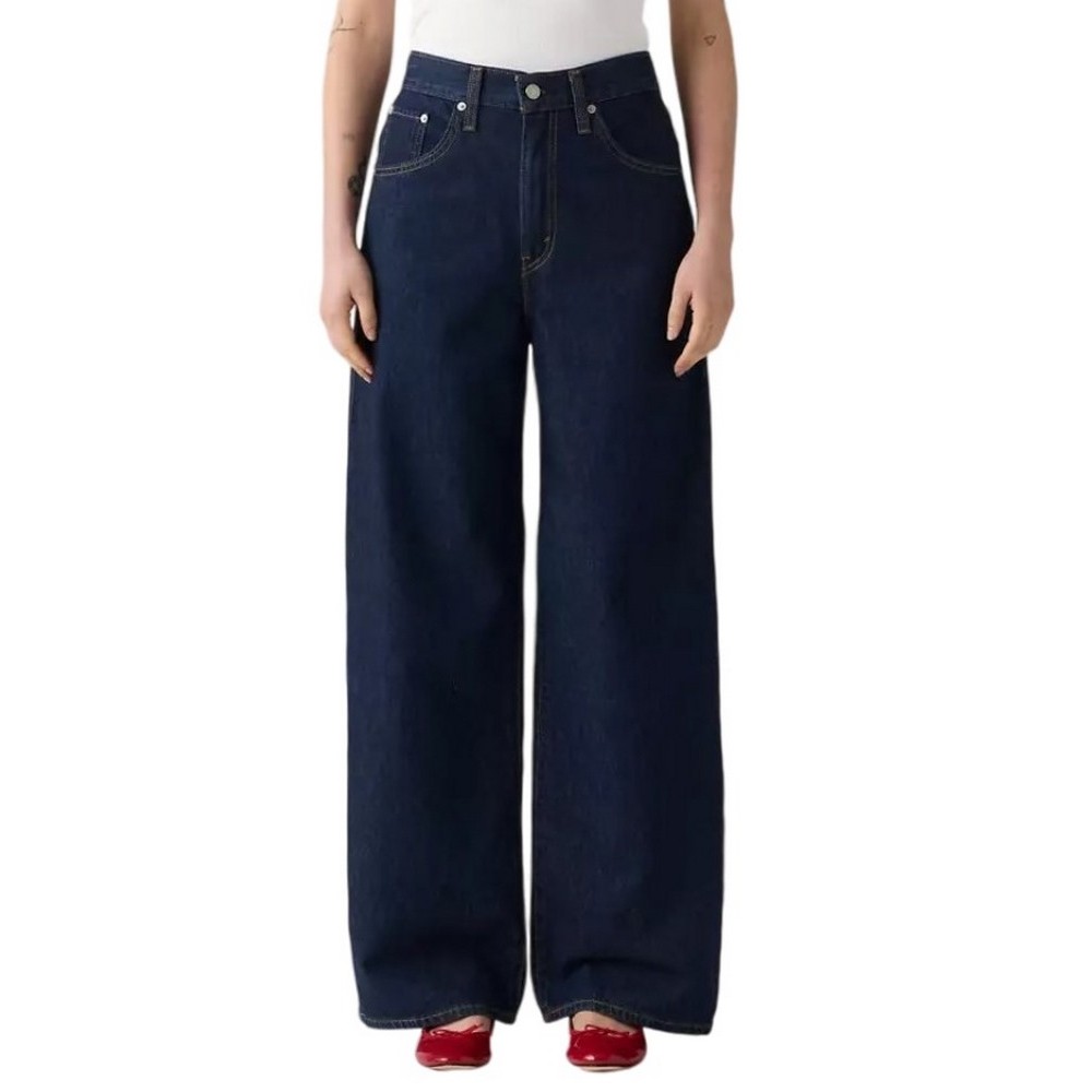 LEVIS CINCH BAGGY JEANS FLAT FINISH ΠΑΝΤΕΛΟΝΙ ΤΖΙΝ ΓΥΝΑΙΚΕΙΟ DARK INDIGO