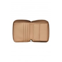 GUESS CARRIE LOGO SLG SML ZIP AROUND ΠΟΡΤΟΦΟΛΙ ΓΥΝΑΙΚΕΙΟ BEIGE