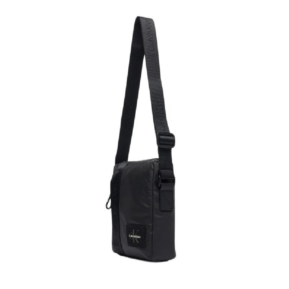 CALVIN KLEIN RUBBERIZED REPORTER ΤΣΑΝΤΑ ΑΝΔΡΙΚΗ BLACK