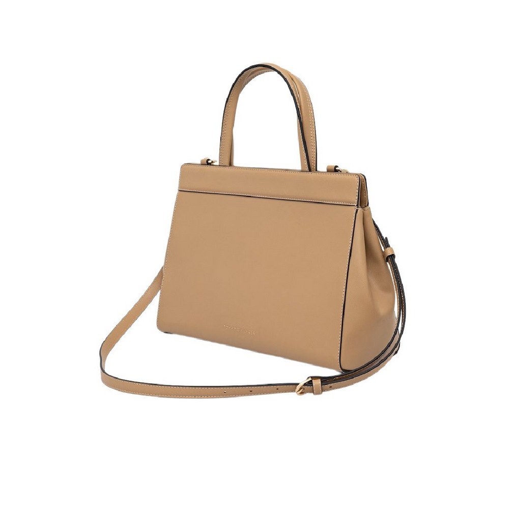 TOMMY HILFIGER MODERN SATCHEL ΤΣΑΝΤΑ ΓΥΝΑΙΚΕΙΑ BEIGE