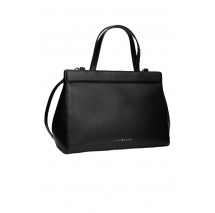 TOMMY HILFIGER MODERN SATCHEL ΤΣΑΝΤΑ ΓΥΝΑΙΚΕΙΑ BLACK