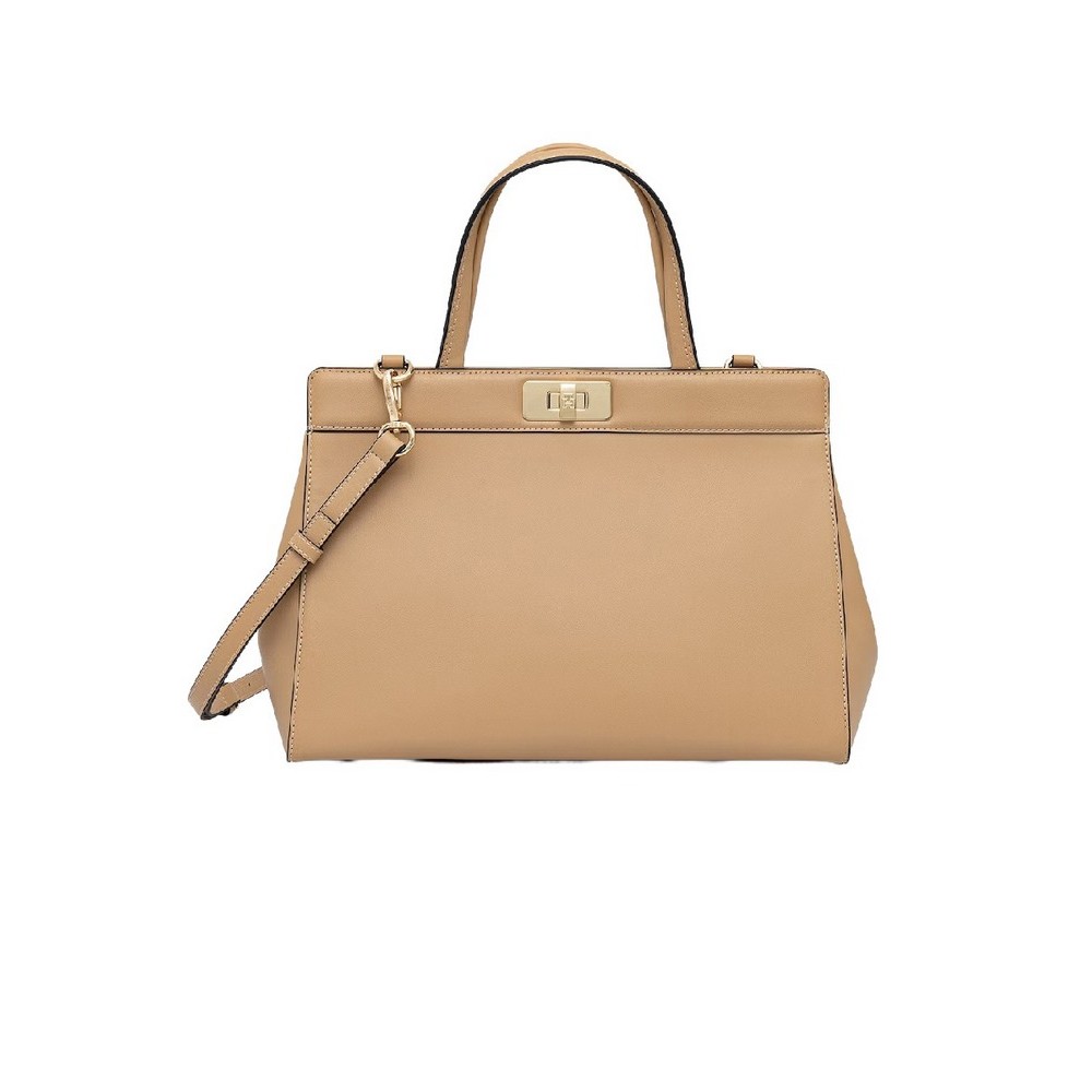 TOMMY HILFIGER MODERN SATCHEL ΤΣΑΝΤΑ ΓΥΝΑΙΚΕΙΑ BEIGE