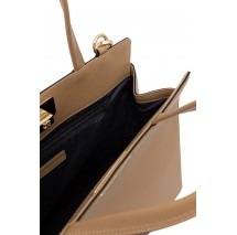 TOMMY HILFIGER MODERN SATCHEL ΤΣΑΝΤΑ ΓΥΝΑΙΚΕΙΑ BEIGE