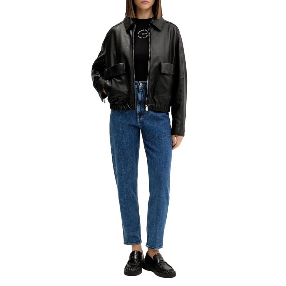 TOMMY JEANS MOM JEAN UH TPR BJ4133 ΤΖΙΝ ΠΑΝΤΕΛΟΝΙ ΓΥΝΑΙΚΕΙΟ BLUΕ DENIM