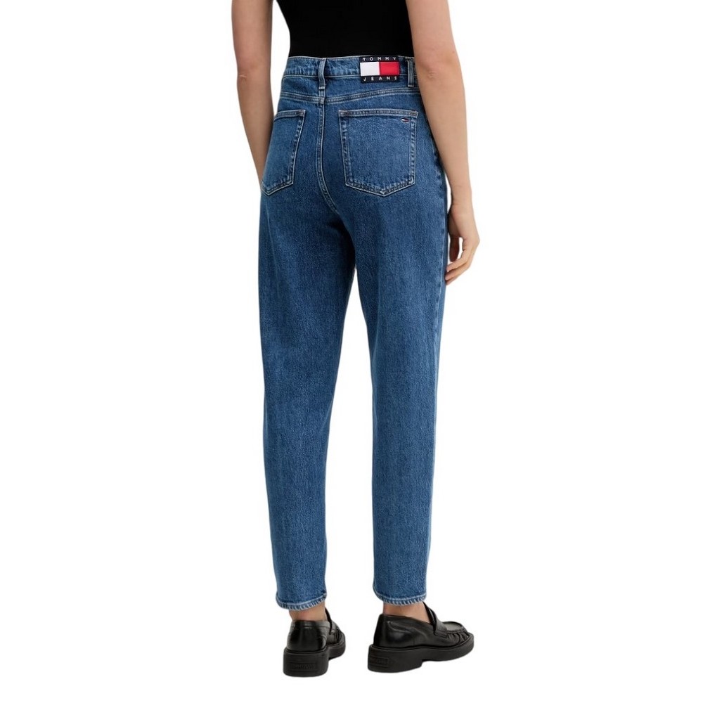 TOMMY JEANS MOM JEAN UH TPR BJ4133 ΤΖΙΝ ΠΑΝΤΕΛΟΝΙ ΓΥΝΑΙΚΕΙΟ BLUΕ DENIM