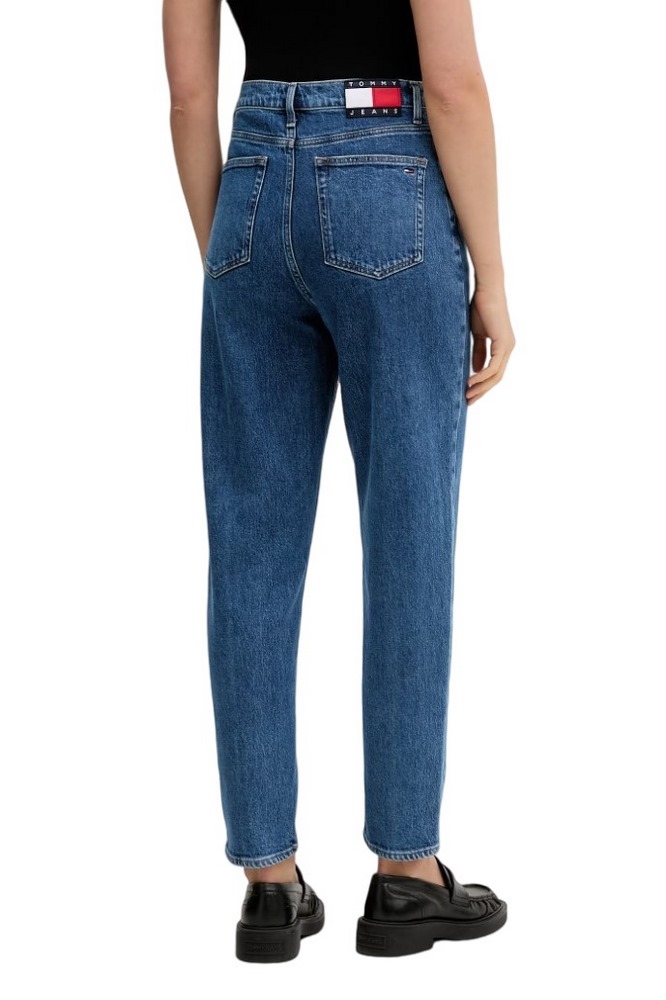 TOMMY JEANS MOM JEAN UH TPR BJ4133 ΤΖΙΝ ΠΑΝΤΕΛΟΝΙ ΓΥΝΑΙΚΕΙΟ BLUΕ DENIM