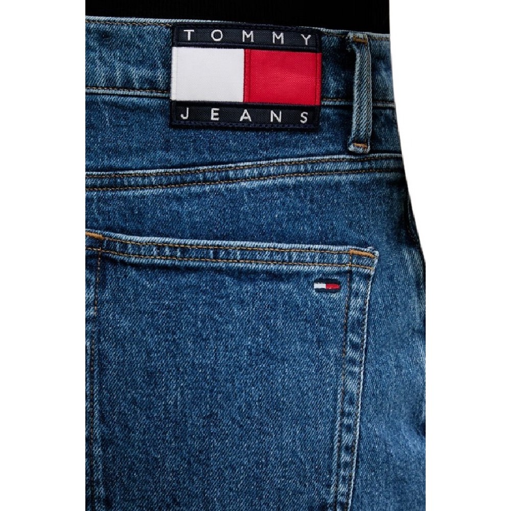 TOMMY JEANS MOM JEAN UH TPR BJ4133 ΤΖΙΝ ΠΑΝΤΕΛΟΝΙ ΓΥΝΑΙΚΕΙΟ BLUΕ DENIM