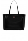 TOMMY JEANS MUST TOTE ΤΣΑΝΤΑ ΓΥΝΑΙΚΕΙΑ BLACK