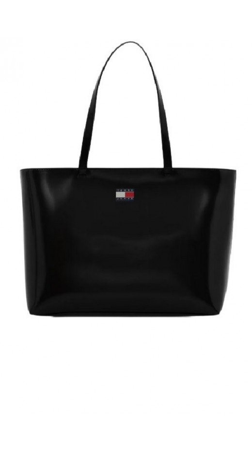 TOMMY JEANS MUST TOTE ΤΣΑΝΤΑ ΓΥΝΑΙΚΕΙΑ BLACK