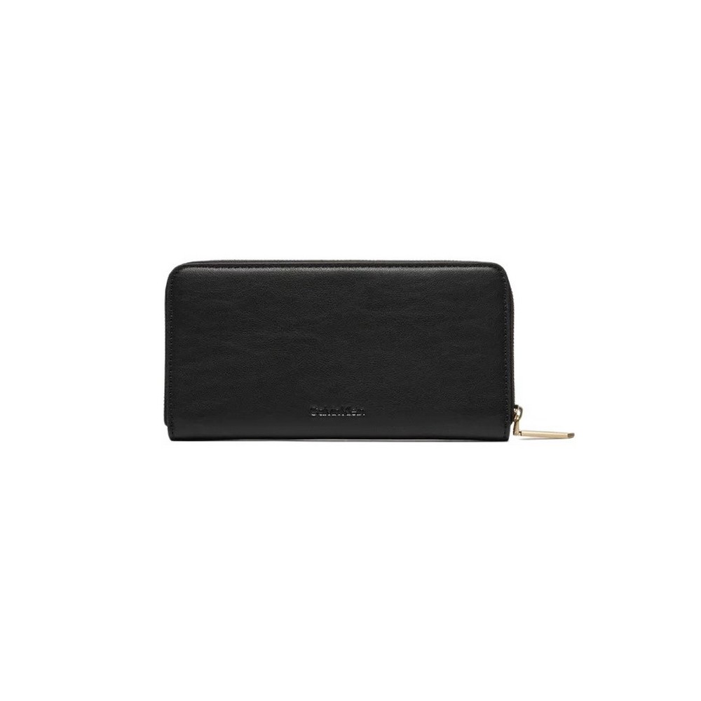 CALVIN KLEIN JEANS RE-LOCK WALLET ΠΟΡΤΟΦΟΛΙ ΓΥΝΑΙΚΕΙΟ BLACK