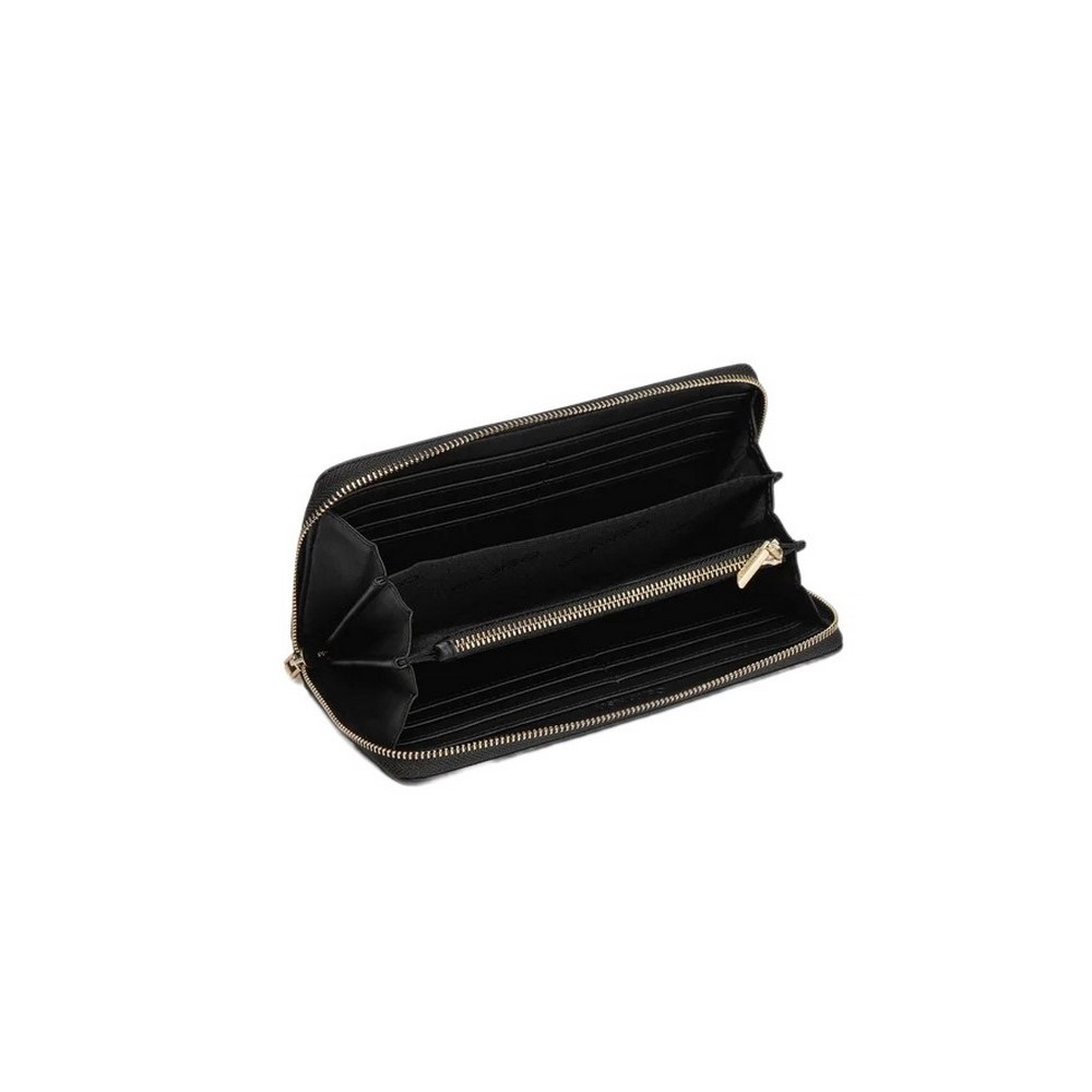 CALVIN KLEIN JEANS RE-LOCK Z/A WALLET LG ΠΟΡΤΟΦΟΛΙ ΓΥΝΑΙΚΕΙΟ BLACK