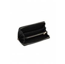 CALVIN KLEIN JEANS RE-LOCK WALLET ΠΟΡΤΟΦΟΛΙ ΓΥΝΑΙΚΕΙΟ BLACK