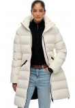 SUPERDRY D2 STUD CITY MID PADDED JACKET ΜΠΟΥΦΑΝ ΓΥΝΑΙΚΕΙΟ OFF WHITE