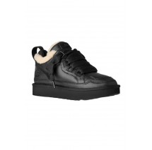 UGG LOWMEL LTHR SNEAKER ΠΑΠΟΥΤΣΙ ΓΥΝΑΙΚΕΙΟ BLACK