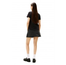 TOMMY JEANS REG PARTY FLAG TEE EXT T-SHIRT ΜΠΛΟΥΖΑ ΓΥΝΑΙΚΕΙΑ BLACK