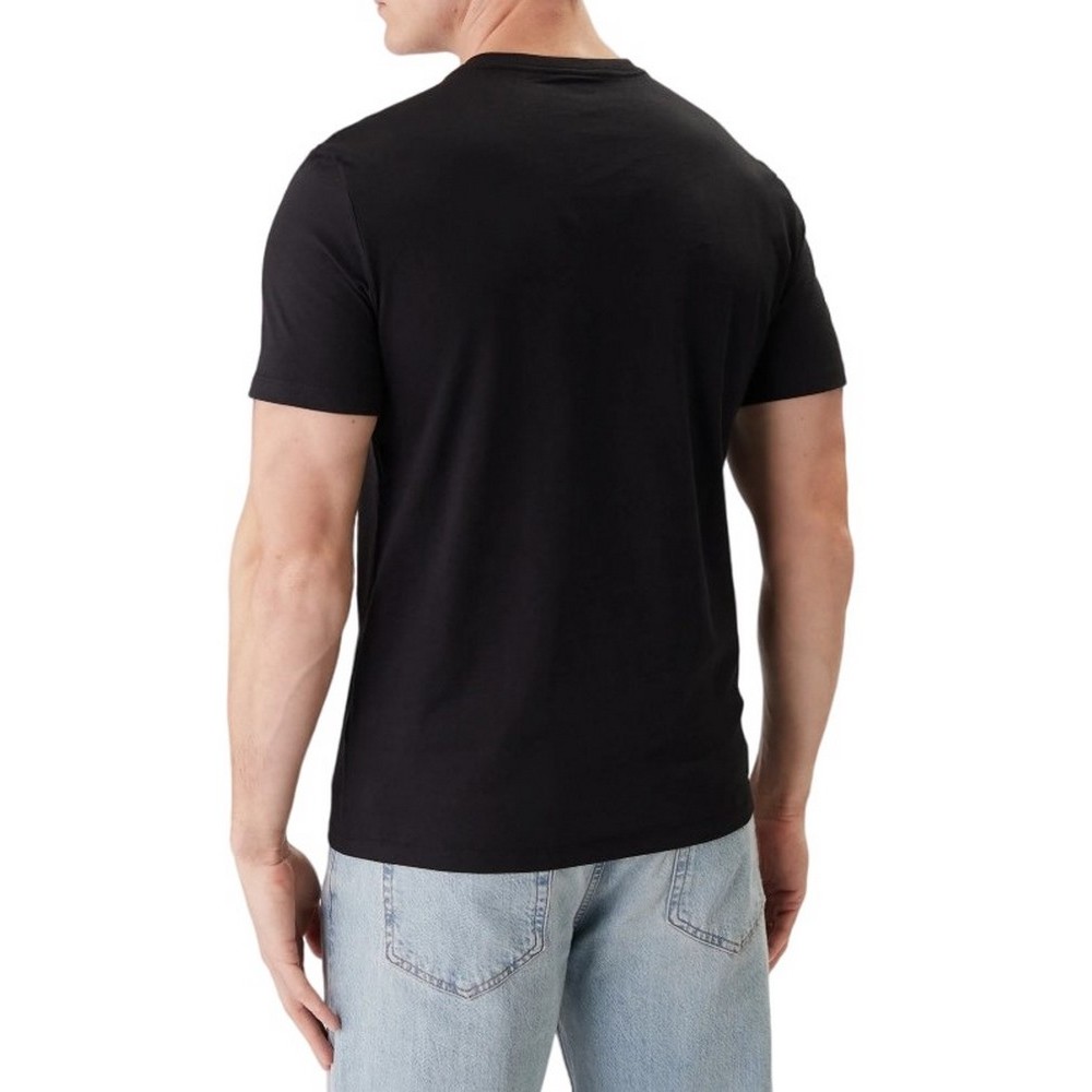 CALVIN KLEIN 30S DISTRESS MONOGRAM GRAPHIC T-SHIRT ΜΠΛΟΥΖΑ ΑΝΔΡΙΚΗ BLACK