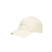 TOMMY JEANS LINEAR LOGO 6 PANEL CAP ΚΑΠΕΛΟ ΓΥΝΑΙΚΕΙΟ YELLOW