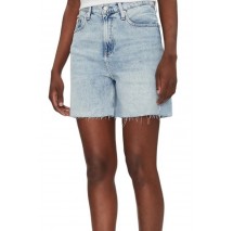 CALVIN KLEIN JEANS BERMUDA SHORT ΒΕΡΜΟΥΔΑ ΓΥΝΑΙΚΕΙΑ LIGHT DENIM