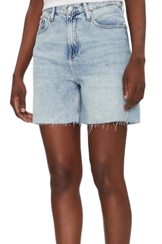 CALVIN KLEIN JEANS BERMUDA SHORT ΒΕΡΜΟΥΔΑ ΓΥΝΑΙΚΕΙΑ LIGHT DENIM