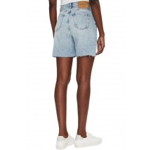 CALVIN KLEIN JEANS BERMUDA SHORT ΒΕΡΜΟΥΔΑ ΓΥΝΑΙΚΕΙΑ LIGHT DENIM