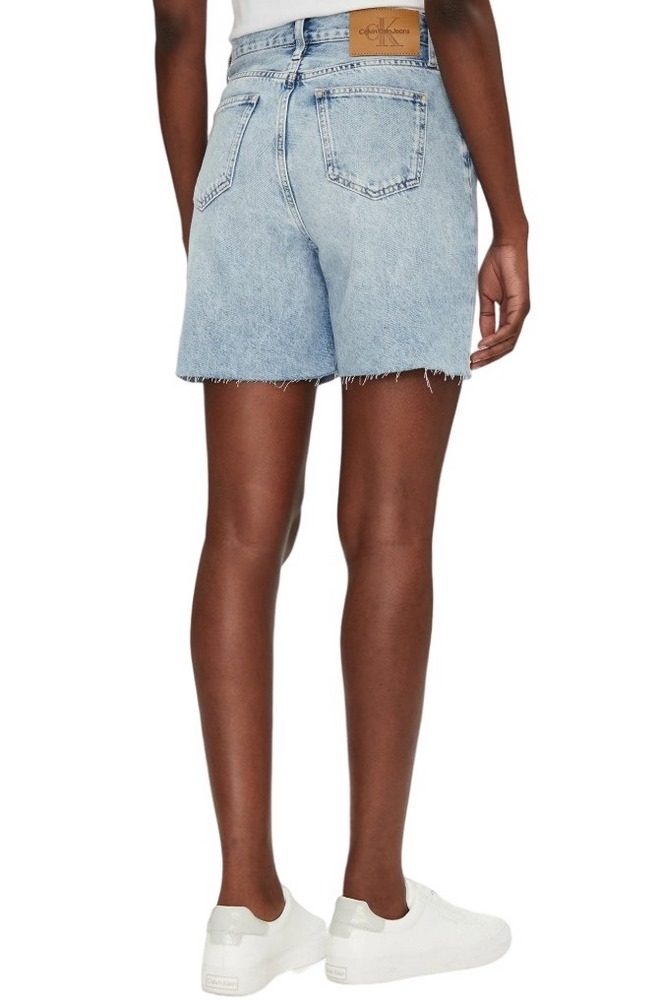CALVIN KLEIN JEANS BERMUDA SHORT ΒΕΡΜΟΥΔΑ ΓΥΝΑΙΚΕΙΑ LIGHT DENIM