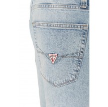 GUESS WYATT SHORT ΒΕΡΜΟΥΔΑ ΑΝΔΡΙΚΗ LIGHT DENIM