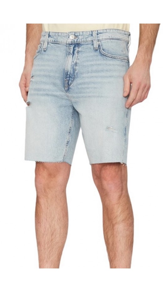 GUESS WYATT SHORT ΒΕΡΜΟΥΔΑ ΑΝΔΡΙΚΗ LIGHT DENIM