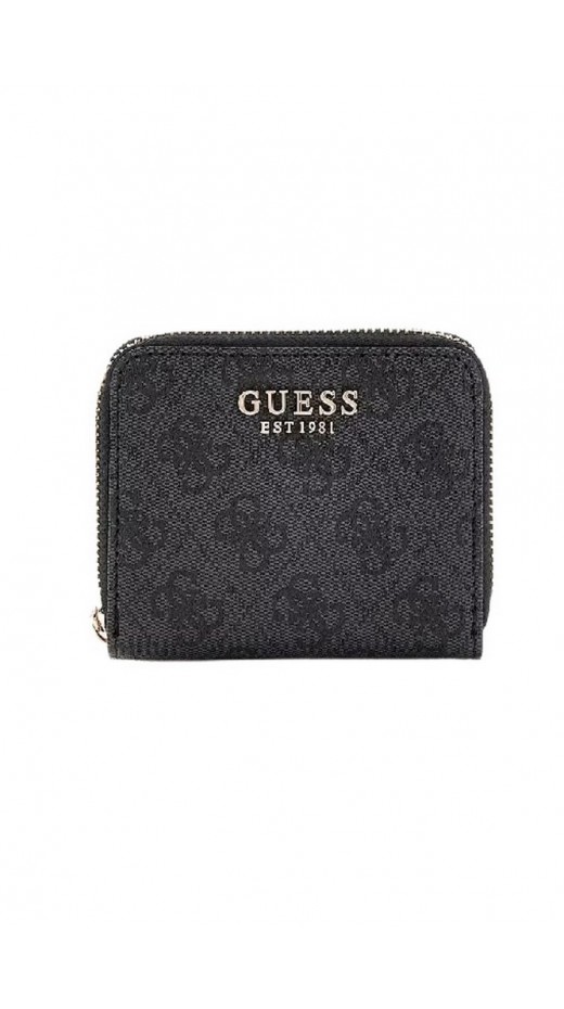 GUESS LAUREL SLG SMALL ZIP AROUND ΠΟΡΤΟΦΟΛΙ ΓΥΝΑΙΚΕΙΟ GREY