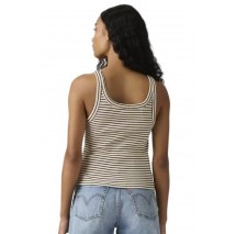 LEVIS ESSENTIAL RIBBED TANK  ΤΟΠ ΓΥΝΑΙΚΕΙΟ ECRU