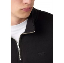 LEVIS ORIGINAL HM 1/4 ZIP ΜΠΛΟΥΖΑ ΦΟΥΤΕΡ ΑΝΔΡΙΚΗ BLACK