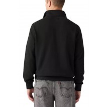 LEVIS ORIGINAL HM 1/4 ZIP ΜΠΛΟΥΖΑ ΦΟΥΤΕΡ ΑΝΔΡΙΚΗ BLACK