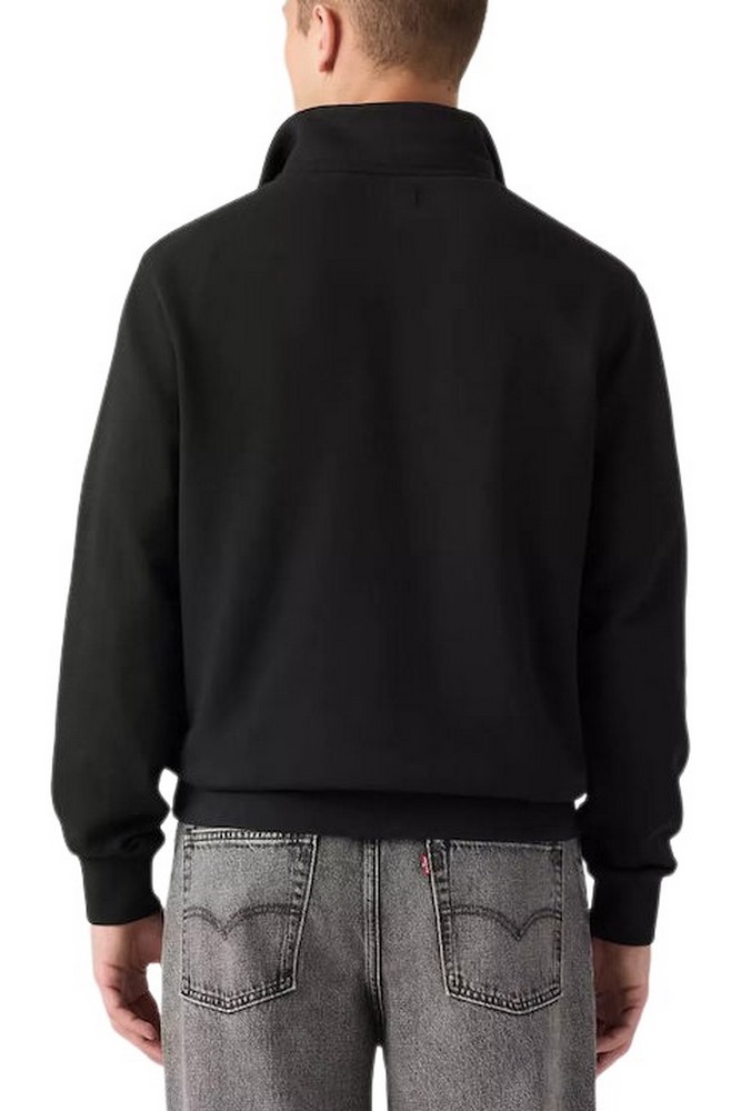 LEVIS ORIGINAL HM 1/4 ZIP ΜΠΛΟΥΖΑ ΦΟΥΤΕΡ ΑΝΔΡΙΚΗ BLACK