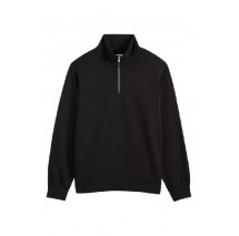 LEVIS ORIGINAL HM 1/4 ZIP ΜΠΛΟΥΖΑ ΦΟΥΤΕΡ ΑΝΔΡΙΚΗ BLACK
